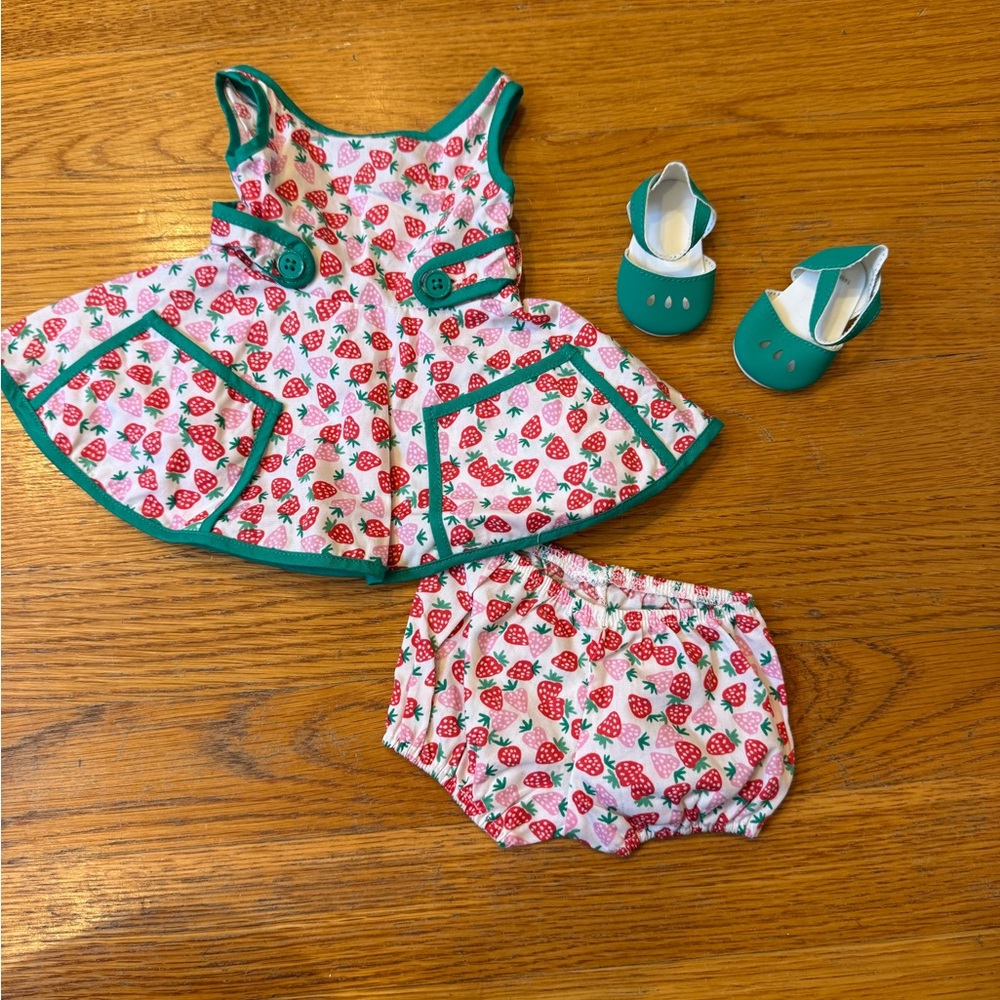 American Girl Mary Ellen’s Strawberry Dress Retired